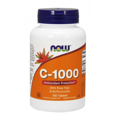 NOW Vitamin C-1000 mg 100 tbl